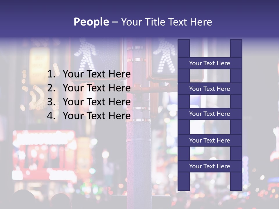 Hand Illuminated Electric PowerPoint Template