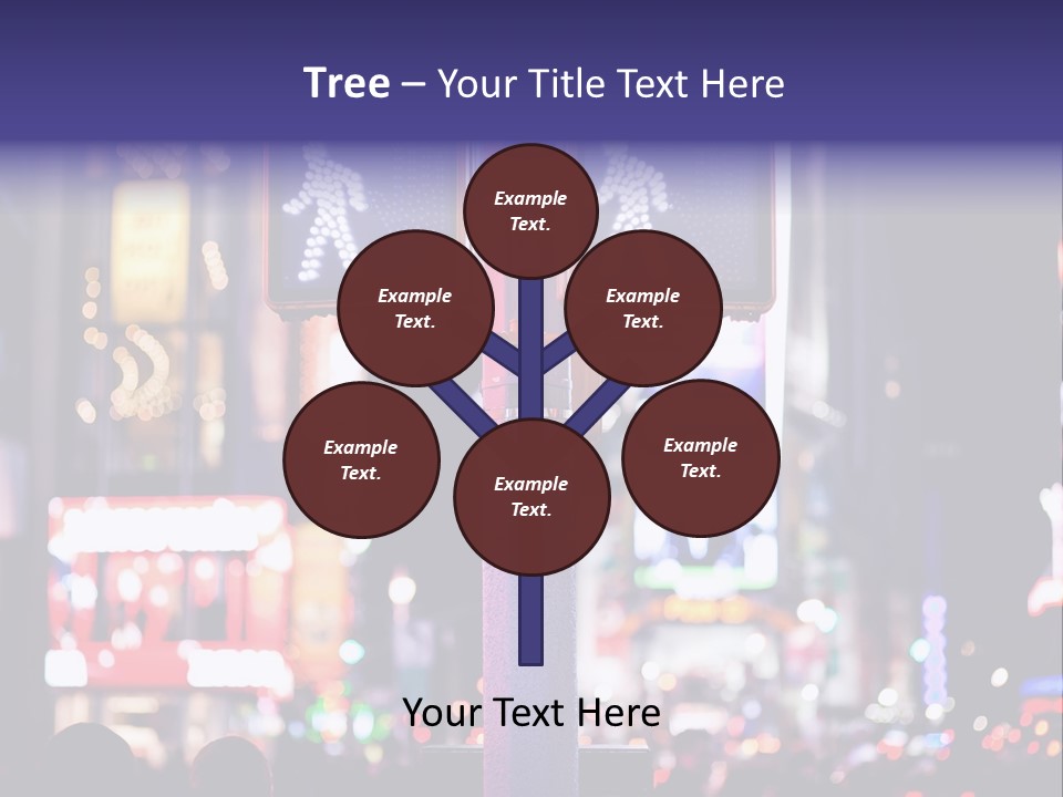 Hand Illuminated Electric PowerPoint Template