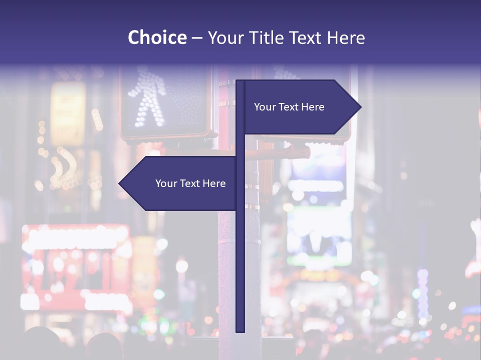Hand Illuminated Electric PowerPoint Template