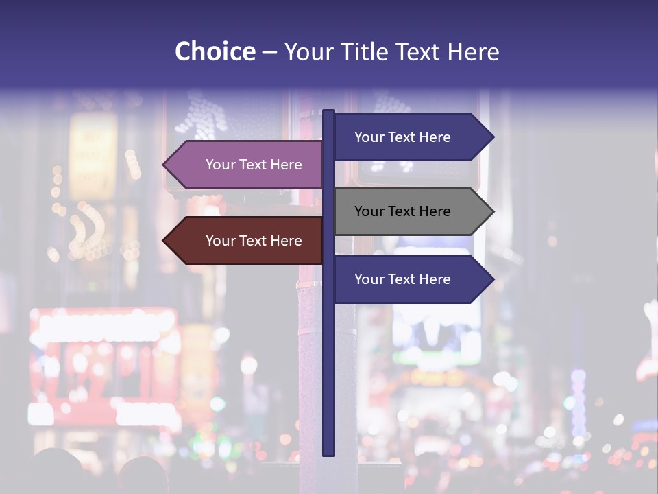 Hand Illuminated Electric PowerPoint Template
