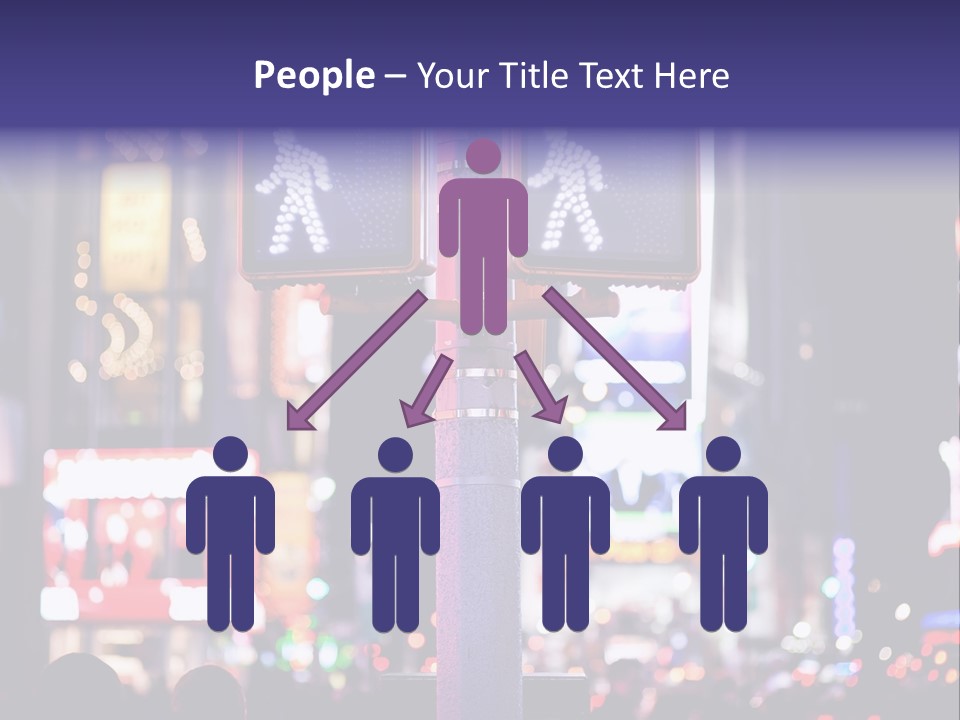 Hand Illuminated Electric PowerPoint Template