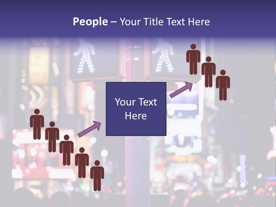 Hand Illuminated Electric PowerPoint Template