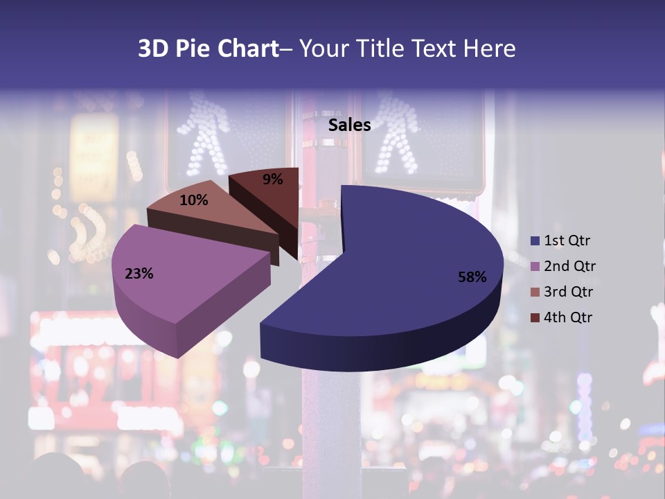 Hand Illuminated Electric PowerPoint Template