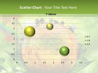 Sphere Leaf Plant PowerPoint Template