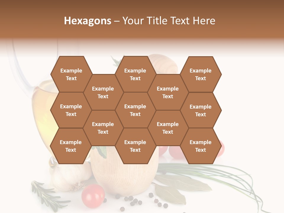 Oil Vitamin Additive PowerPoint Template