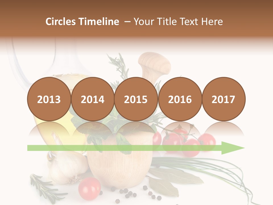 Oil Vitamin Additive PowerPoint Template