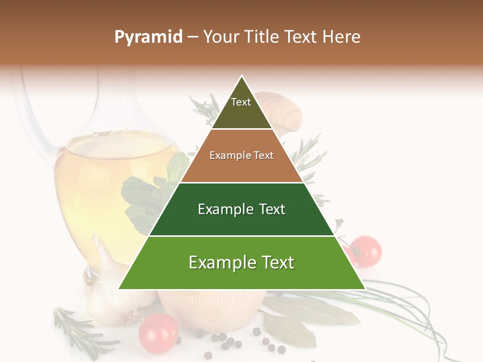 Oil Vitamin Additive PowerPoint Template
