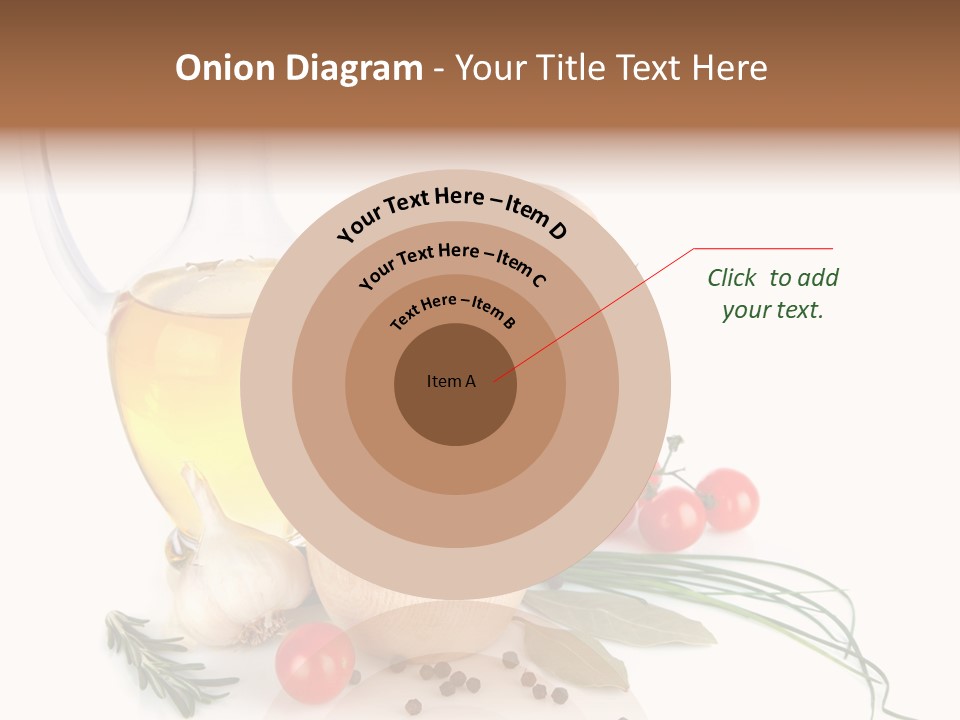 Oil Vitamin Additive PowerPoint Template