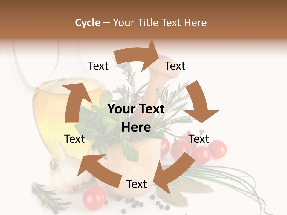 Oil Vitamin Additive PowerPoint Template
