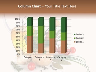 Oil Vitamin Additive PowerPoint Template