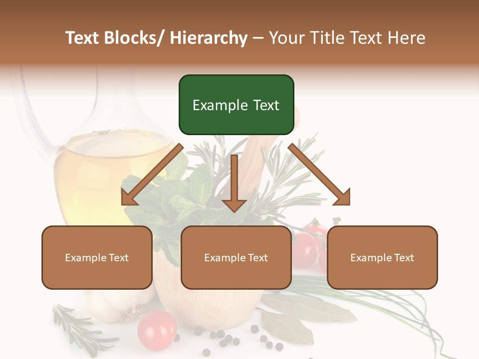 Oil Vitamin Additive PowerPoint Template