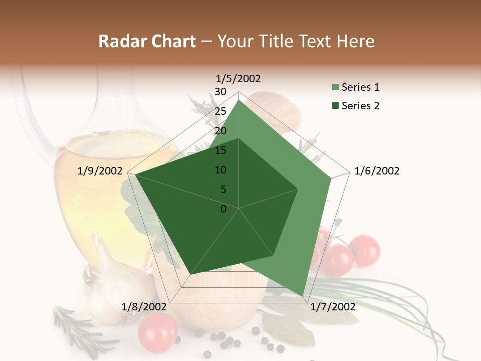 Oil Vitamin Additive PowerPoint Template