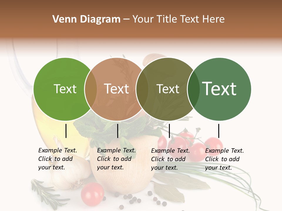 Oil Vitamin Additive PowerPoint Template