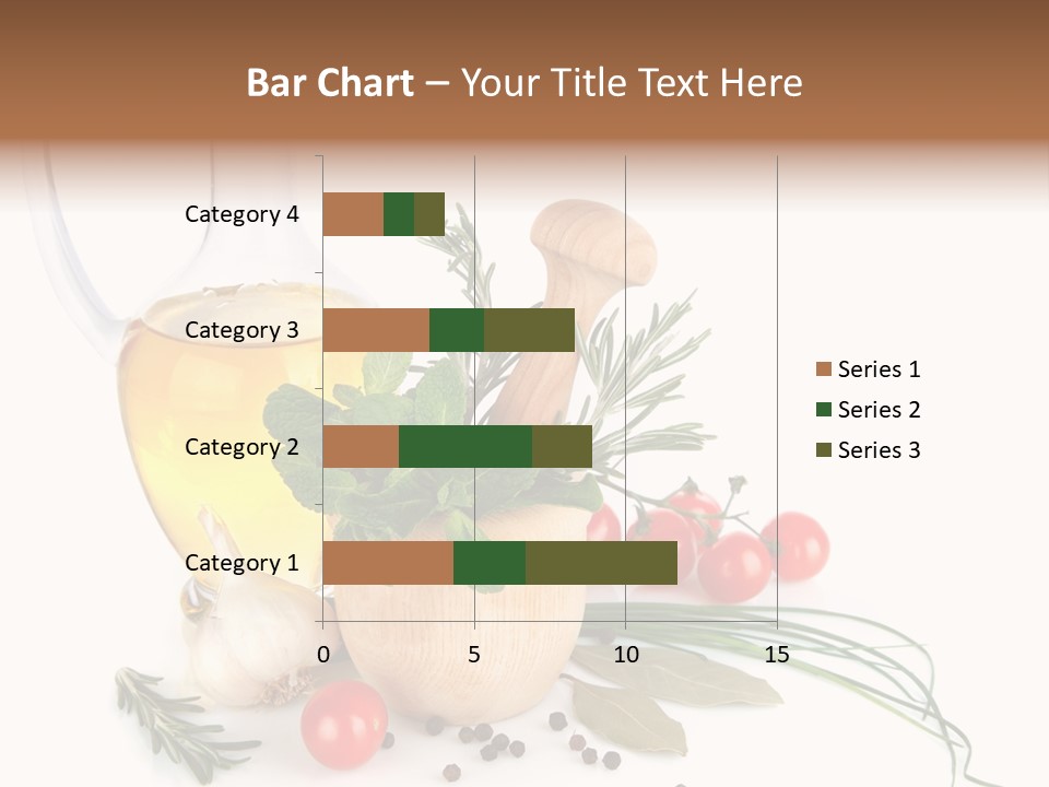 Oil Vitamin Additive PowerPoint Template