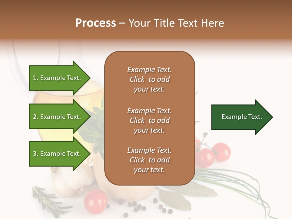 Oil Vitamin Additive PowerPoint Template