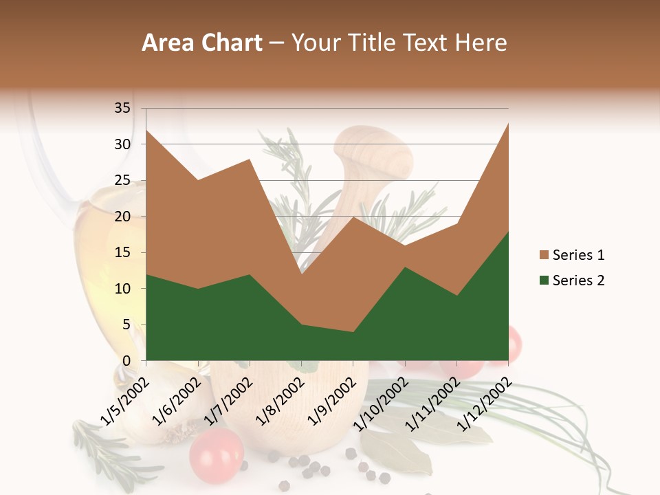 Oil Vitamin Additive PowerPoint Template