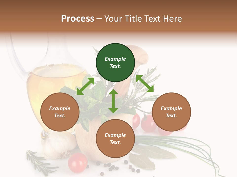 Oil Vitamin Additive PowerPoint Template