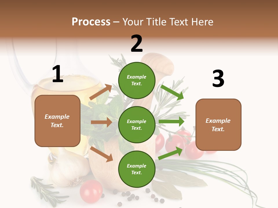 Oil Vitamin Additive PowerPoint Template