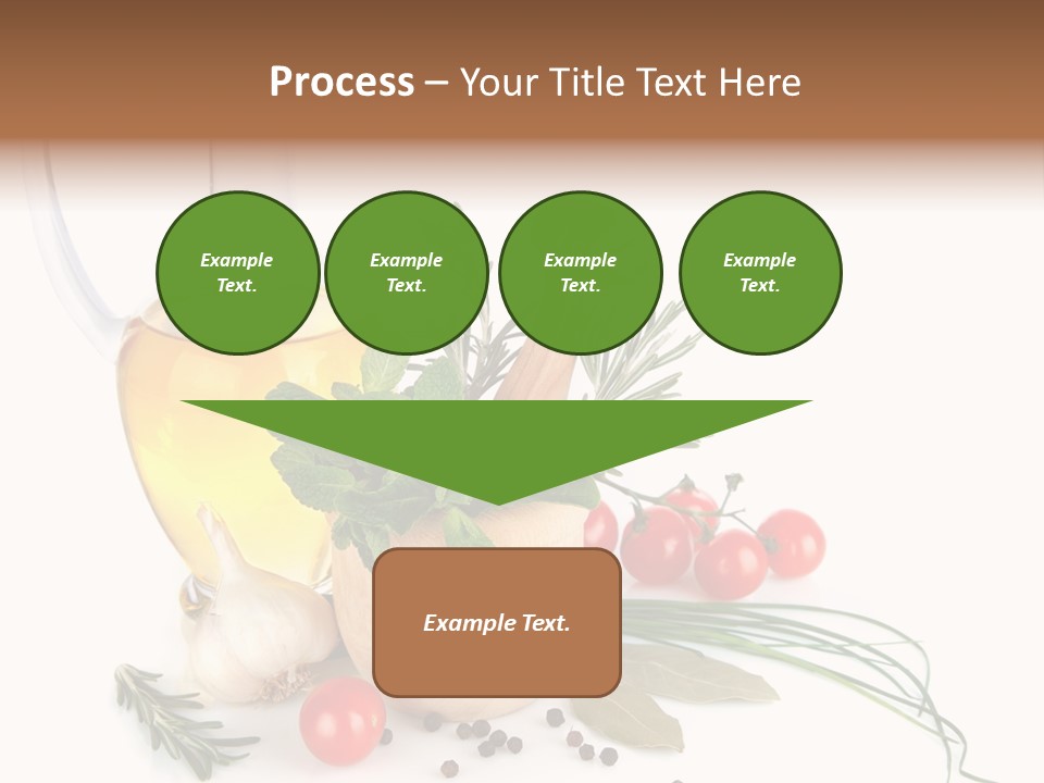 Oil Vitamin Additive PowerPoint Template