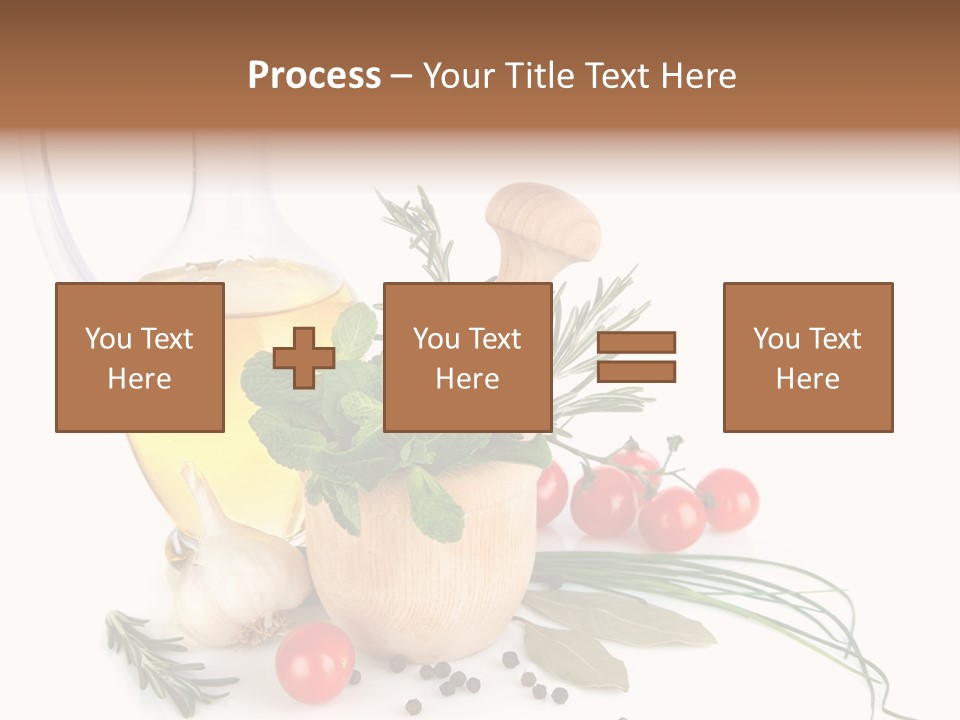 Oil Vitamin Additive PowerPoint Template