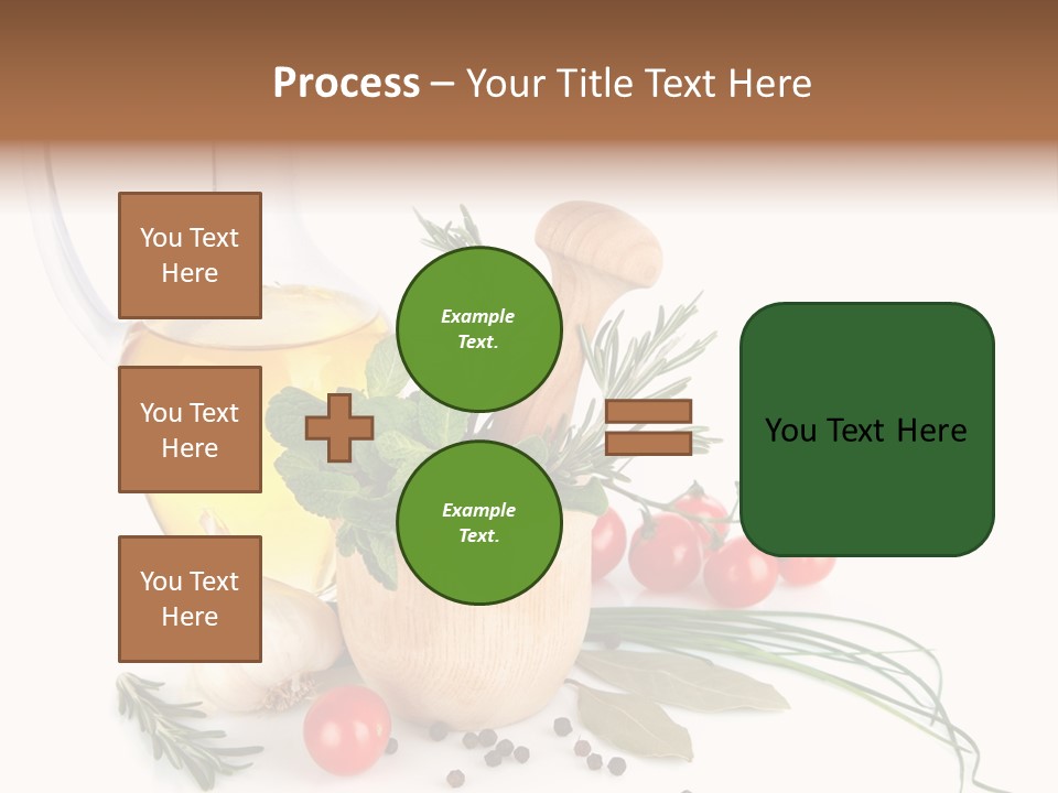 Oil Vitamin Additive PowerPoint Template