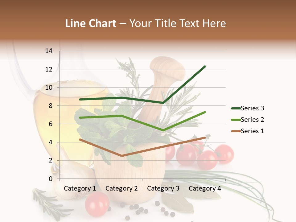 Oil Vitamin Additive PowerPoint Template