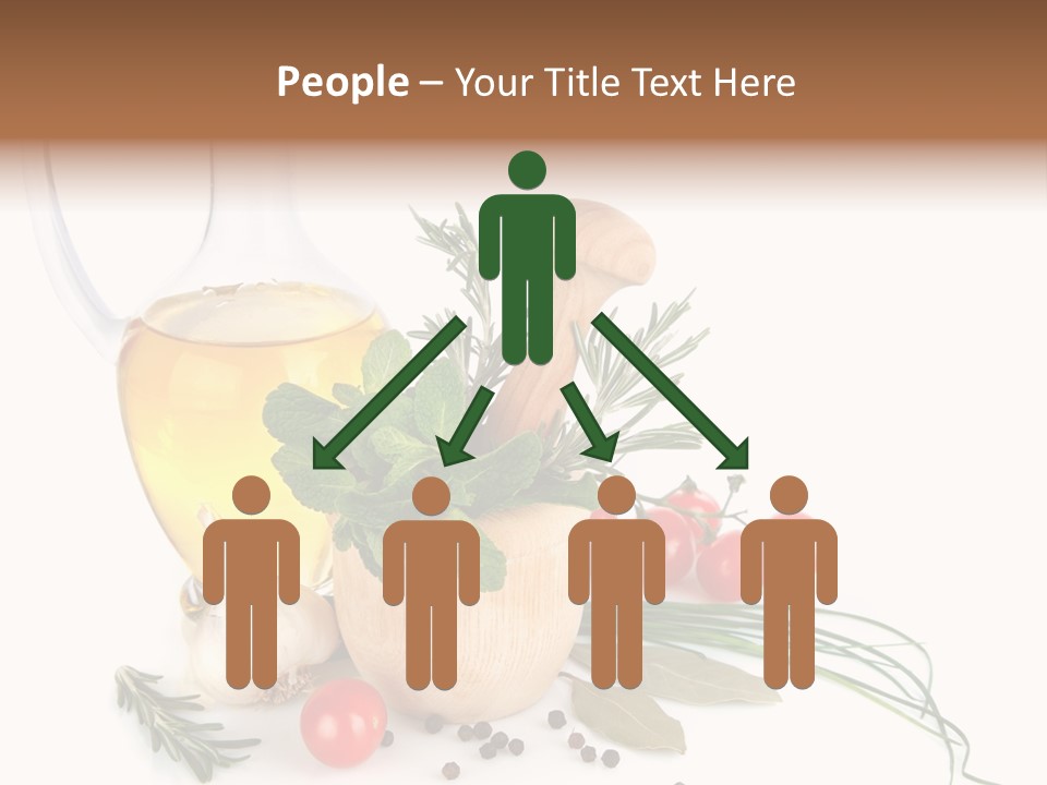 Oil Vitamin Additive PowerPoint Template