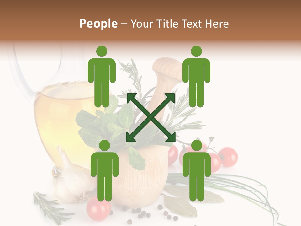 Oil Vitamin Additive PowerPoint Template