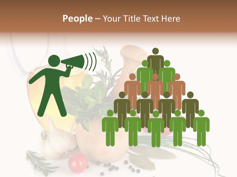 Oil Vitamin Additive PowerPoint Template