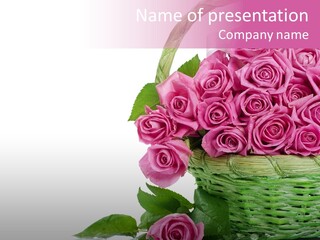 Close Up Day Gift PowerPoint Template