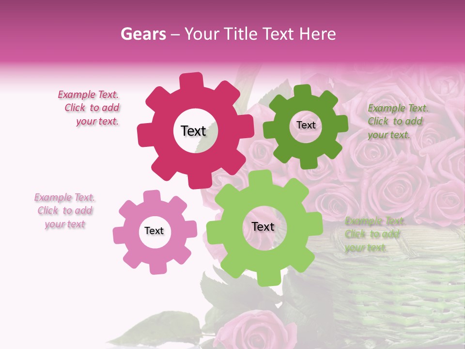 Close Up Day Gift PowerPoint Template