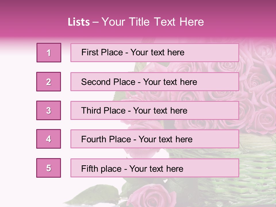 Close Up Day Gift PowerPoint Template