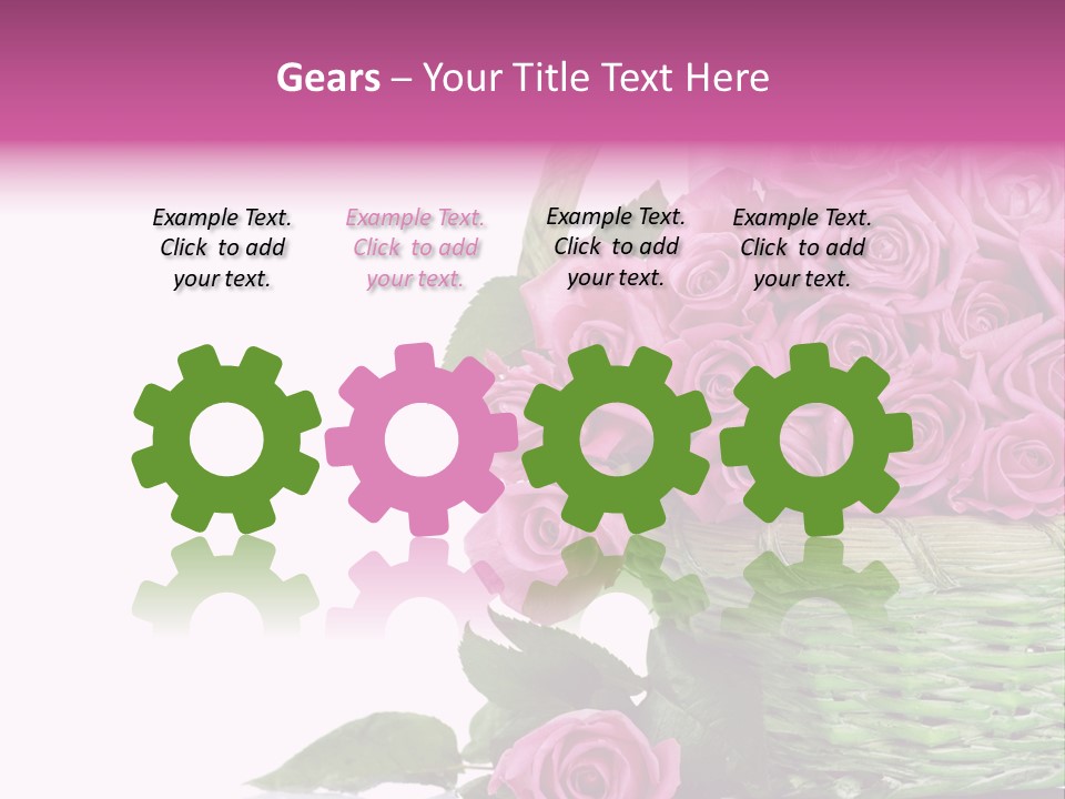Close Up Day Gift PowerPoint Template