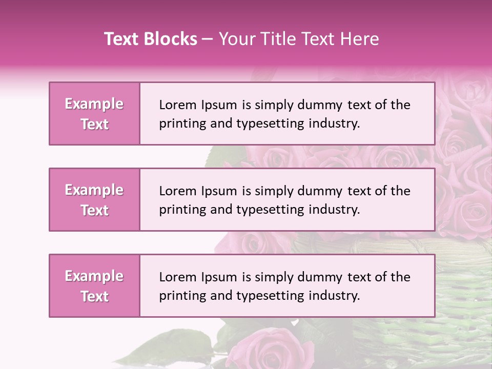 Close Up Day Gift PowerPoint Template