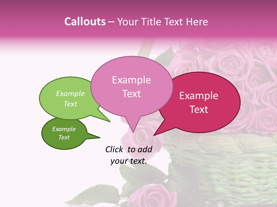 Close Up Day Gift PowerPoint Template