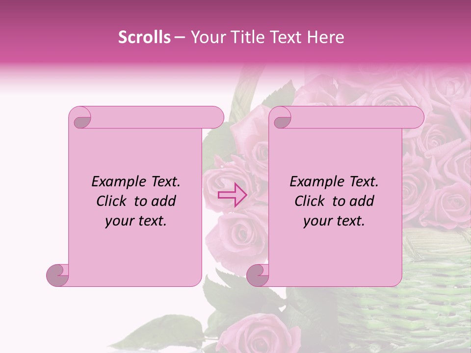 Close Up Day Gift PowerPoint Template