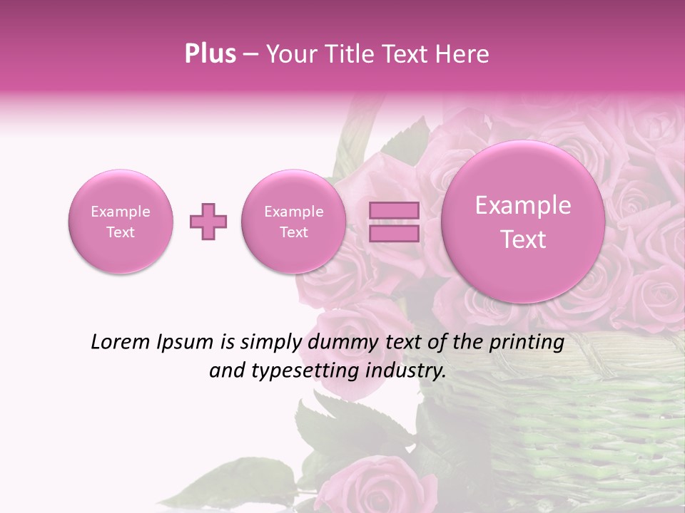 Close Up Day Gift PowerPoint Template