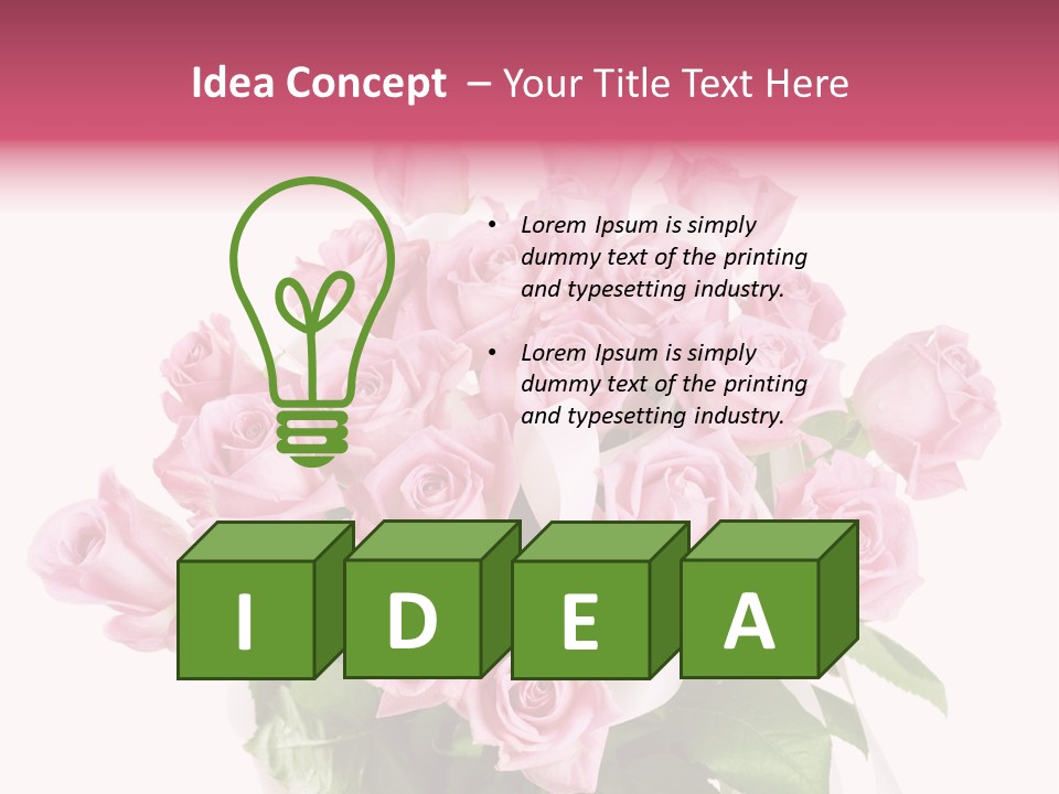 Love Design Holiday PowerPoint Template