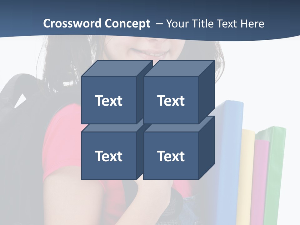 Rucksack Homework Learn PowerPoint Template