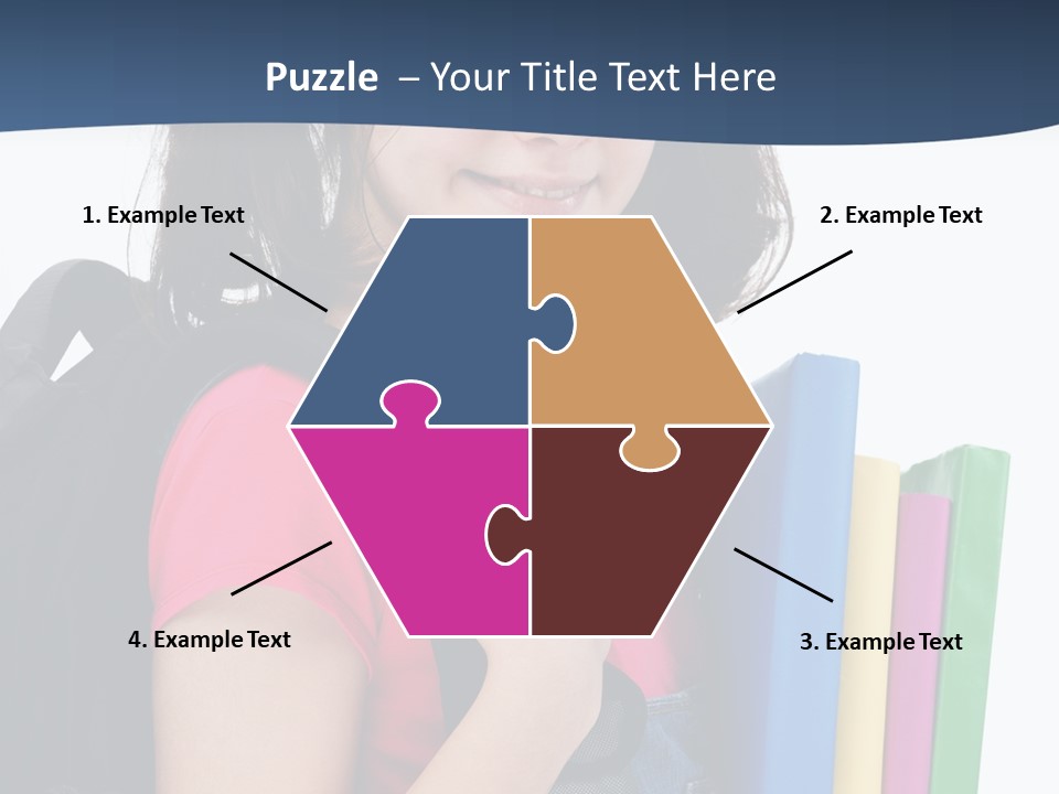 Rucksack Homework Learn PowerPoint Template