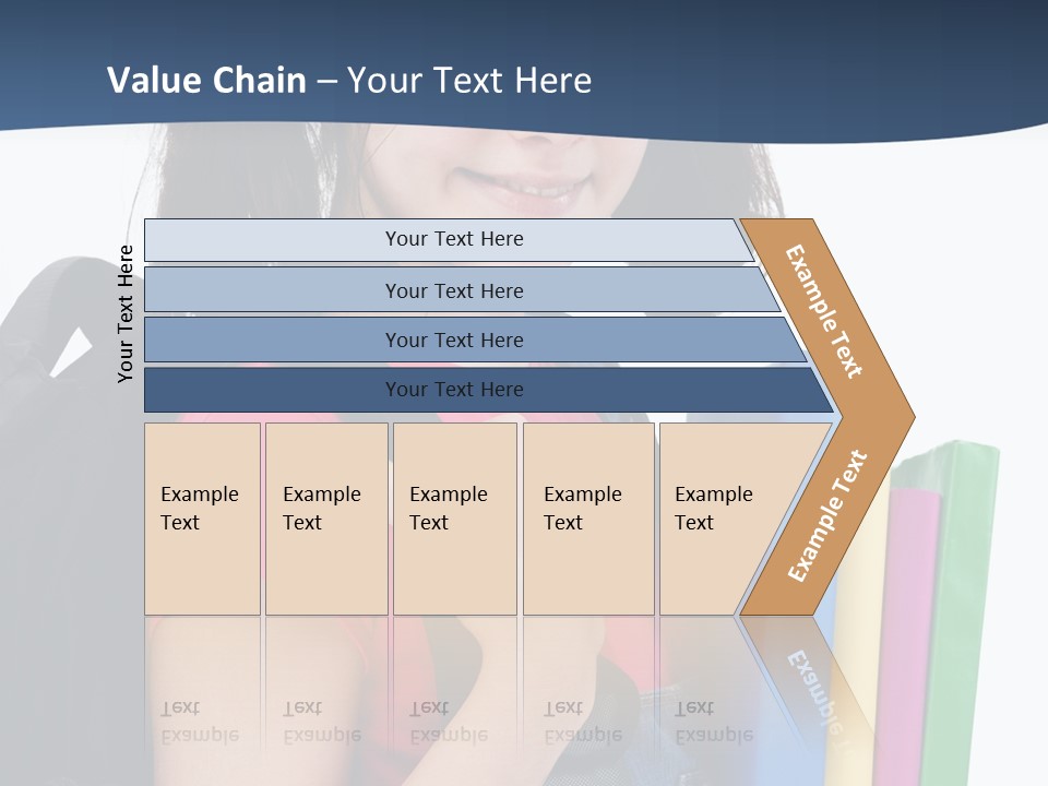 Rucksack Homework Learn PowerPoint Template