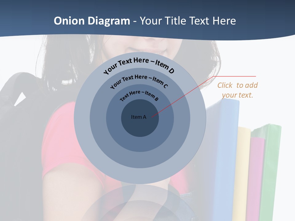 Rucksack Homework Learn PowerPoint Template