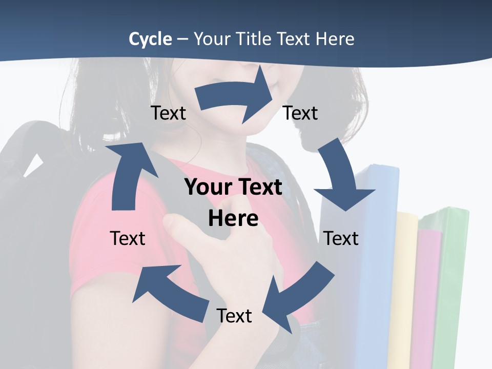Rucksack Homework Learn PowerPoint Template