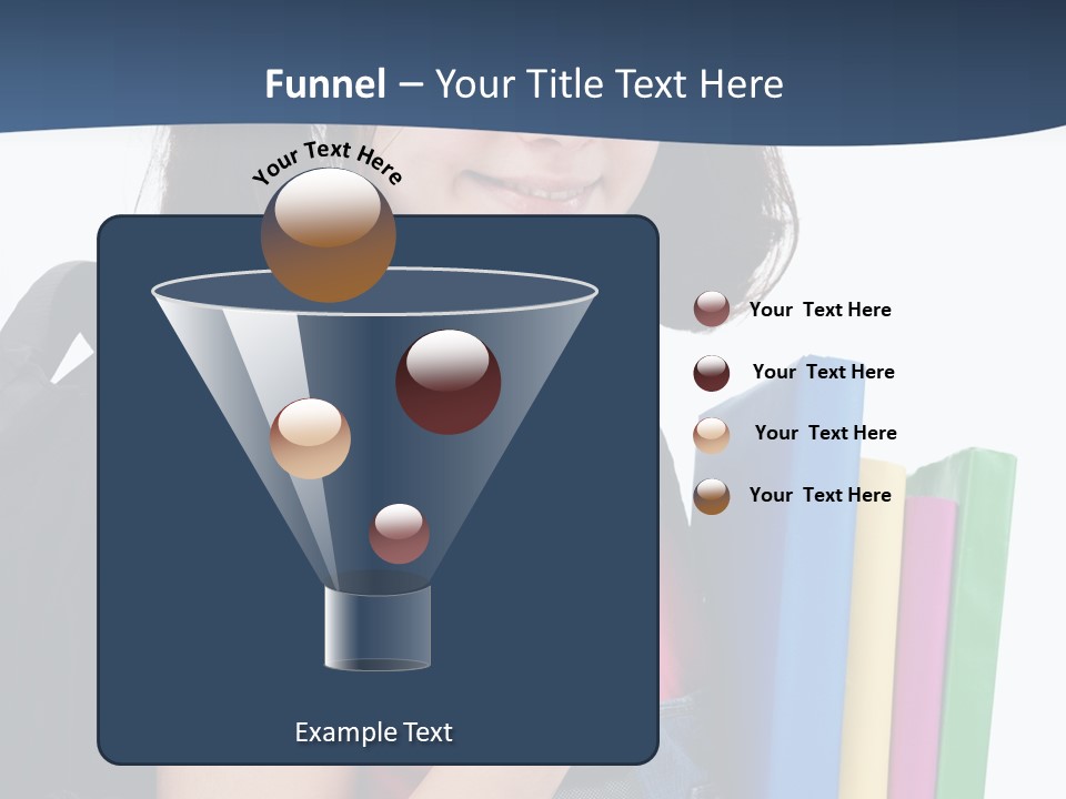 Rucksack Homework Learn PowerPoint Template