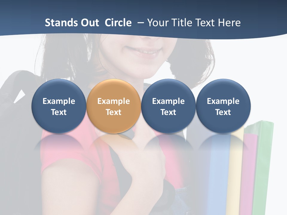 Rucksack Homework Learn PowerPoint Template