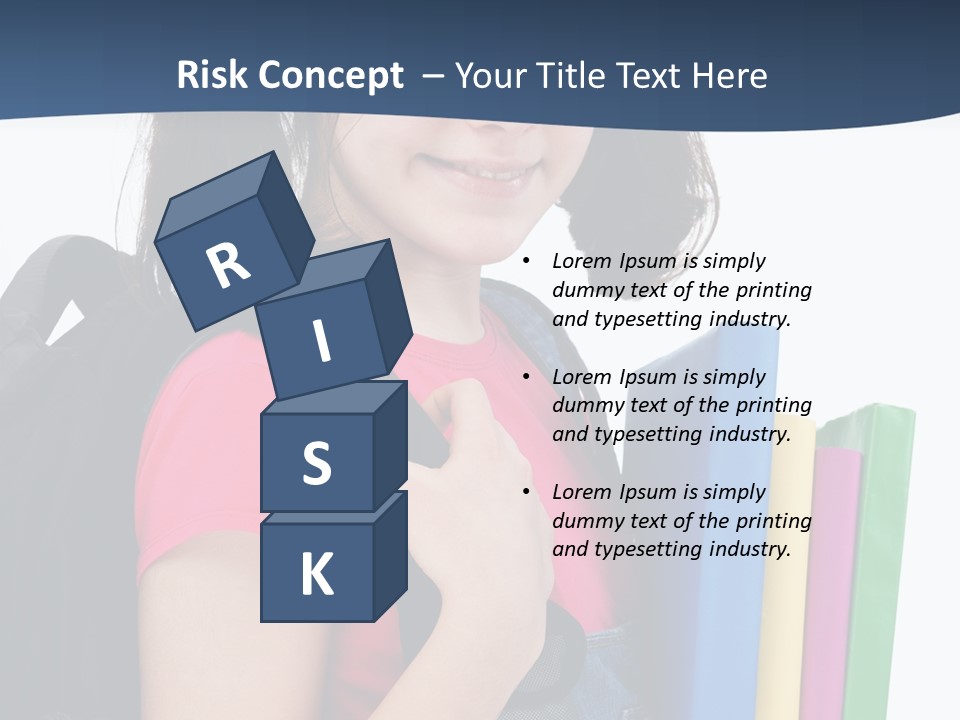 Rucksack Homework Learn PowerPoint Template