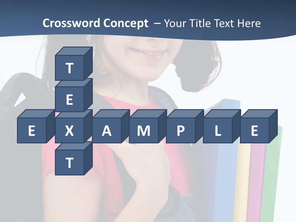 Rucksack Homework Learn PowerPoint Template