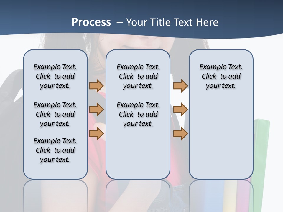 Rucksack Homework Learn PowerPoint Template