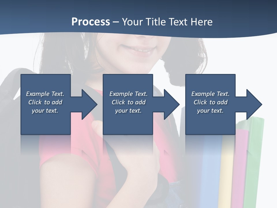 Rucksack Homework Learn PowerPoint Template