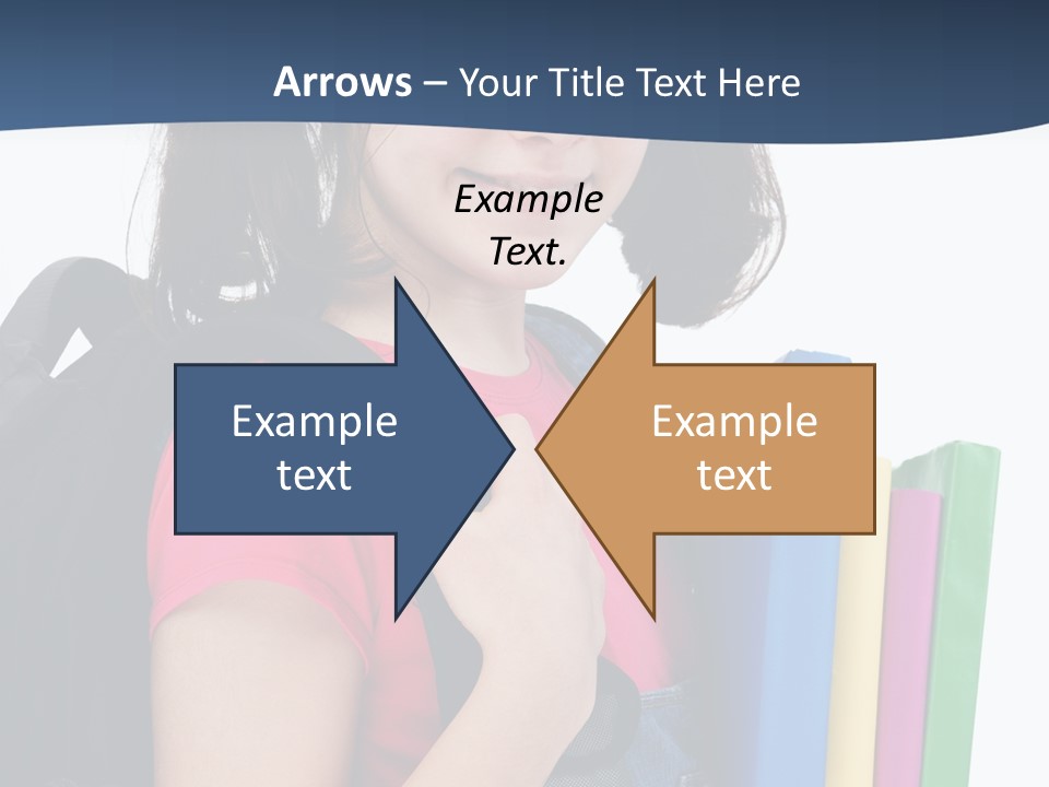 Rucksack Homework Learn PowerPoint Template